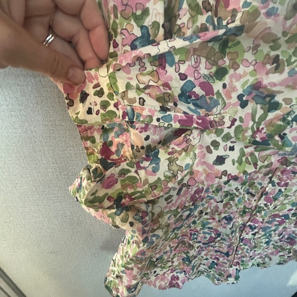 Coldwater Creek Multicolor Floral Blouse - Picture 4 of 9